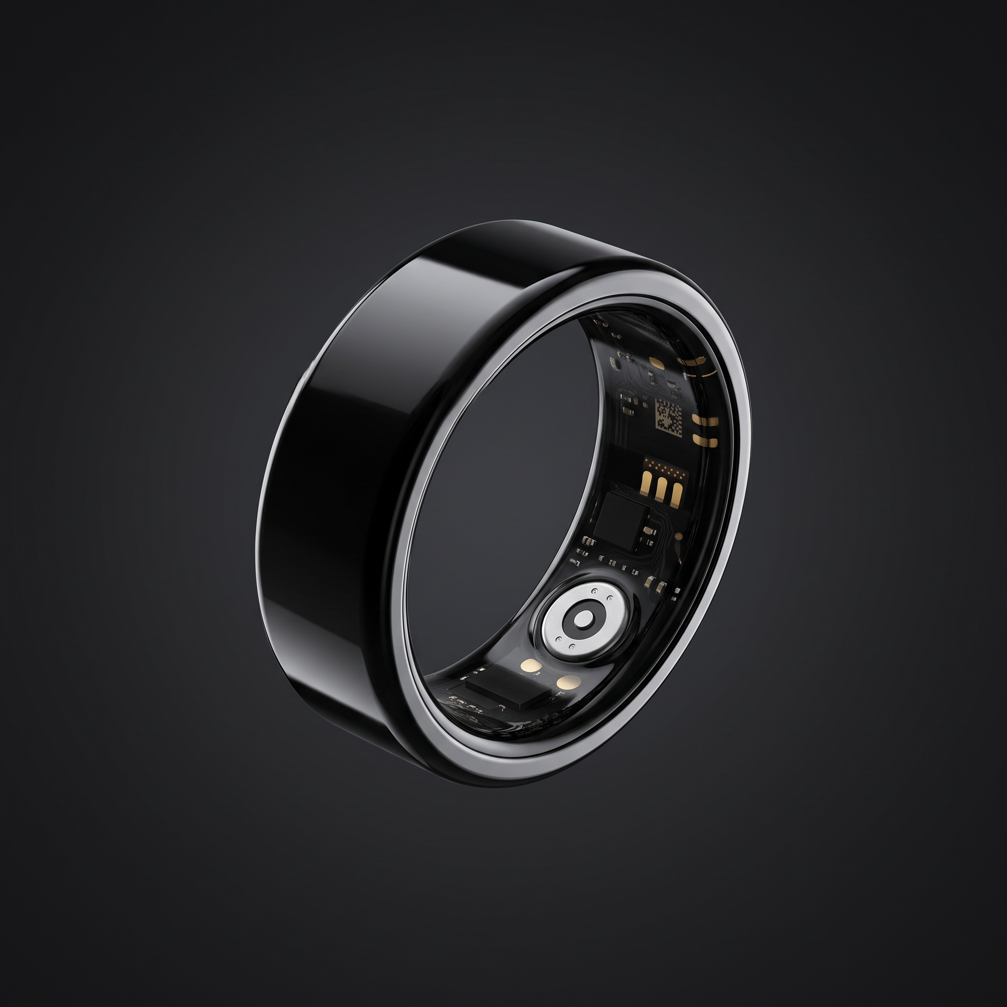 ZALUT Smart Ring en negro